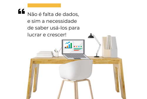 Dados, saber usá-los para lucrar e crescer!